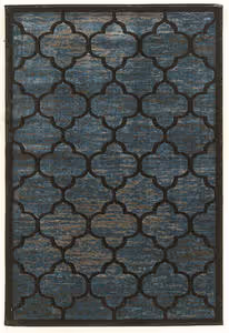 Linon Blue Rug 8 Product Image