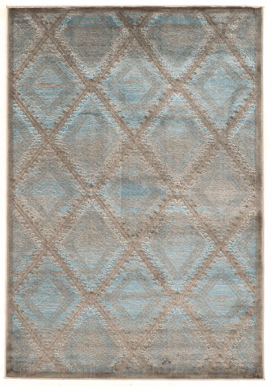 Linon Blue Rug 9