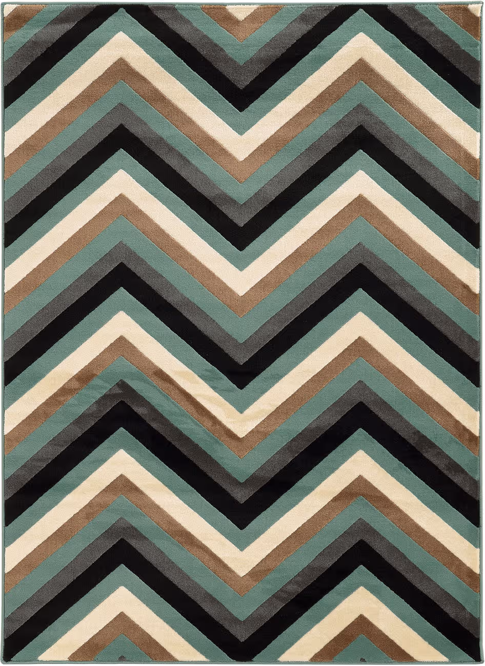 Linon Green Rug 3