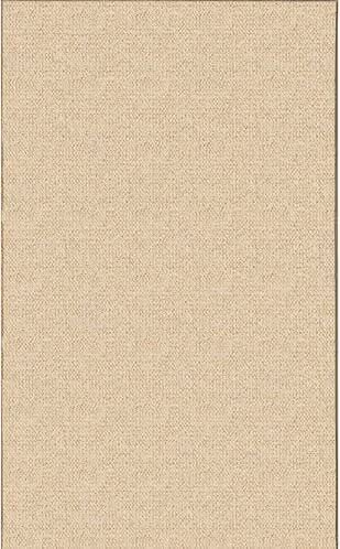 Linon Beige Wool Rug