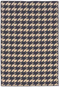 Linon Blue Wool Rug Product Image