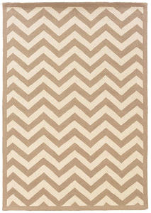 Linon Beige Patterned Rug 7 Product Image