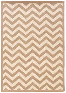 Linon Beige Patterned Rug 7 Product Image