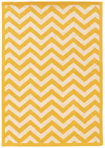 Linon Orange Patterned Rug Product Image
