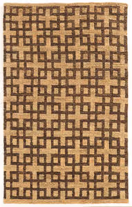 Linon Beige Patterned Rug 4 Product Image