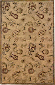 Linon Beige Traditional Rug 2 Product Image