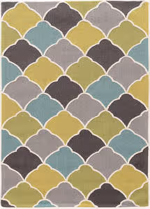 Linon Multi-Colored Rug 13 Product Image