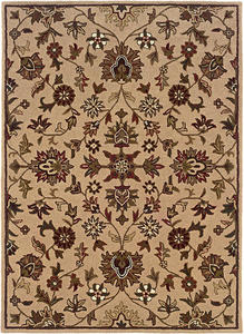 Linon Beige Traditional Rug Product Image
