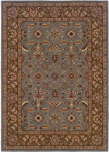 Linon Brown Traditional Rug 3 Product Image