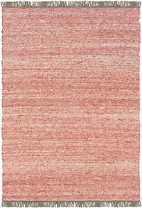 Linon Red Wool Braided Rug Product Image