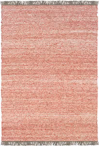 Linon Red Wool Braided Rug Product Image