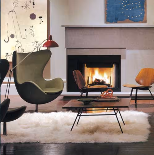 FlokatiRug Natural Solid Color Shag Rug Product Image