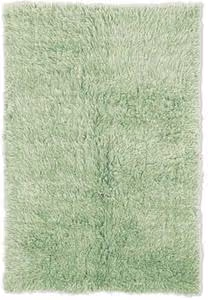 FlokatiRug Green Solid Color Shag Rug 3 Product Image