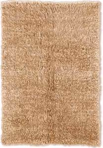 FlokatiRug Beige Solid Color Shag Rug Product Image