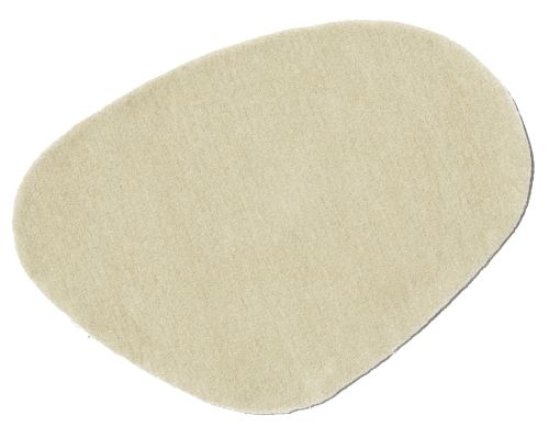 Nanimarquina White Oddly Shaped Wool Rug Product Image