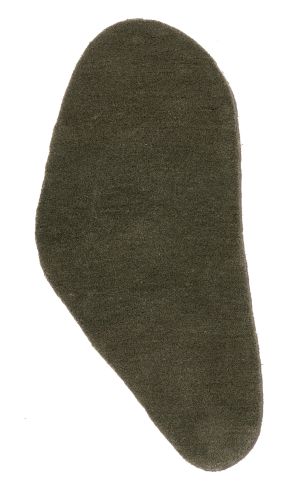 Nanimarquina Gray Oddly Shaped Wool Rug 4 Product Image