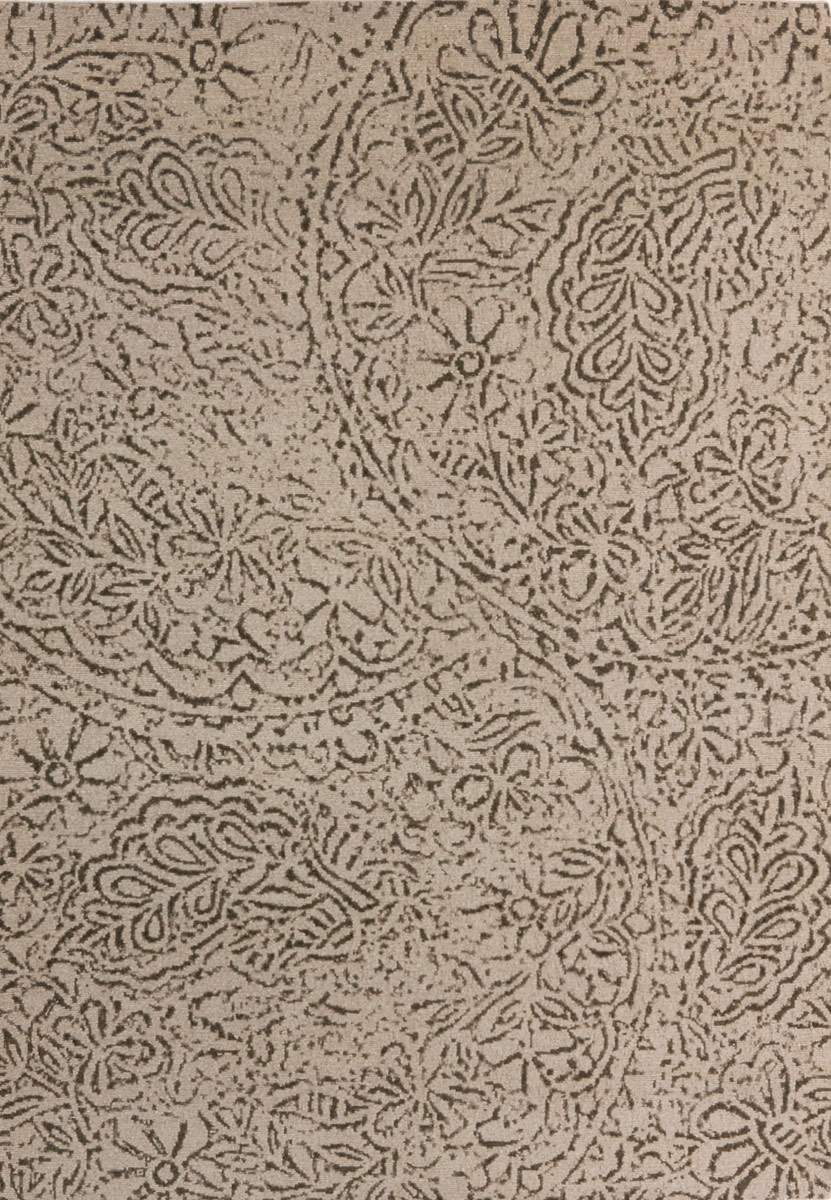 Nanimarquina Beige Floral Wool Rug from the nanimarquina Rugs