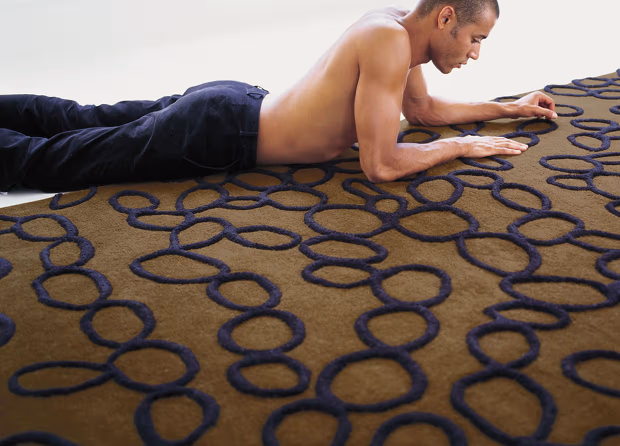 Ovo Brown 6'6 x 10' Clearance Rug