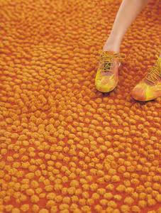 Calder 3 Rug From The Nanimarquina Rugs Collection At Modern Area View Toimo Simple Orange Rug Product Image
