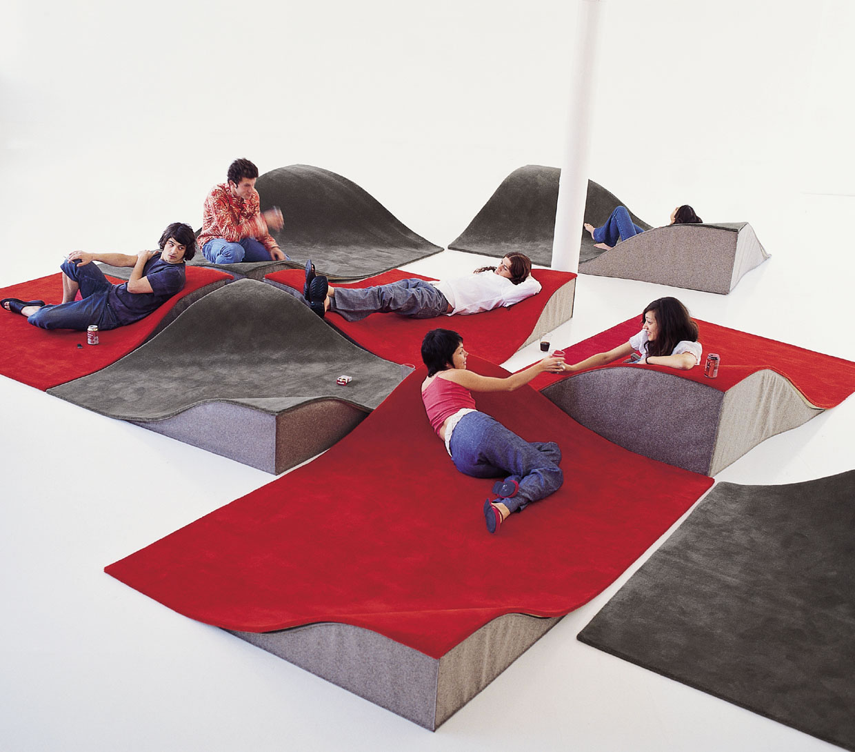 Flying Carpet Gray Rug from the Nani Marquina Rugs collection at Modern