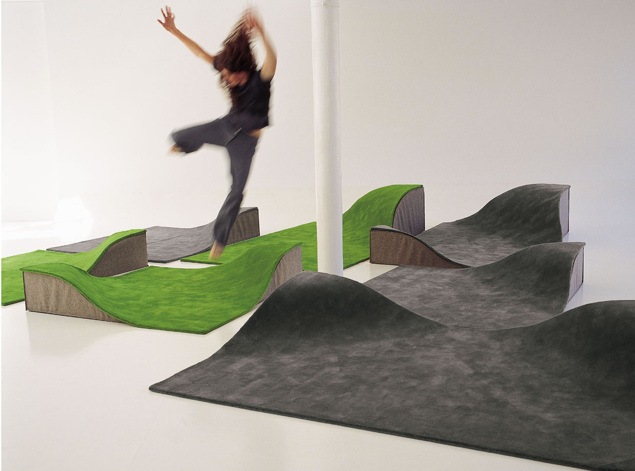 Nanimarquina Green Hilo Felt Rug from the nanimarquina Rugs collection at Modern Area Rugs