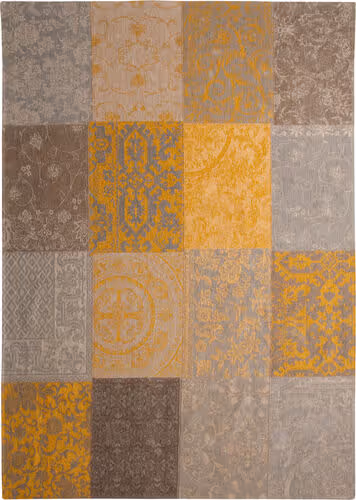 Louis De Poortere Vintage - Multi Yellow Flatweave Cotton Rug Product Image