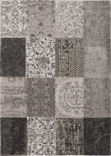 Louis De Poortere Vintage - Multi Gray Flatweave Cotton Rug Product Image