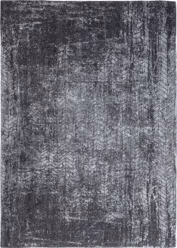 Louis De Poortere Mad Men - Jacob's Ladder Gray Flatweave Cotton Rug Product Image