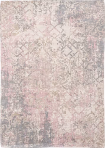 Louis De Poortere Fading World - Babylon Pink Flatweave Cotton Rug Product Image