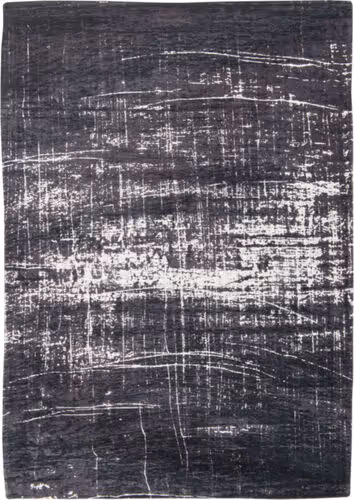 Louis De Poortere Mad Men - Griff Black Flatweave Cotton Rug Product Image