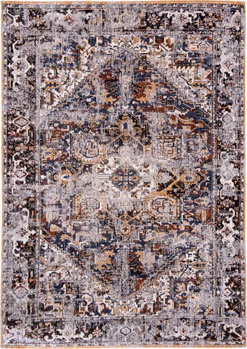 Louis De Poortere Antiquarian - Heriz Multi-Colored Flatweave Cotton Rug Product Image