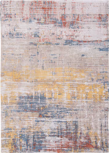 Louis De Poortere Atlantic - Streaks Multi-Colored Flatweave Cotton Rug Product Image