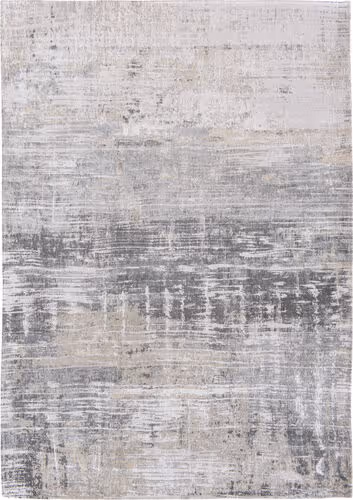 Louis De Poortere Atlantic - Streaks Gray Flatweave Cotton Rug Product Image