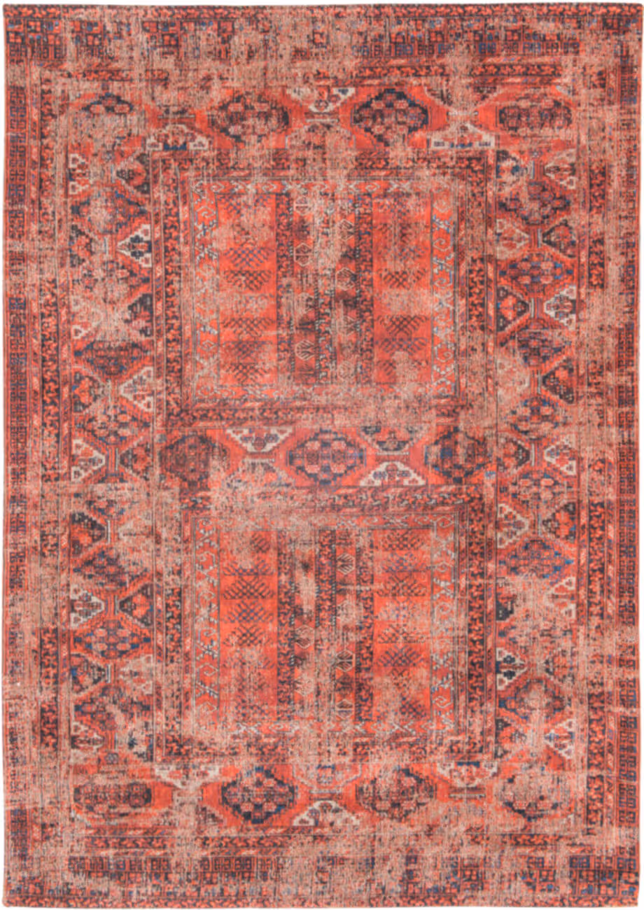 Louis De Poortere Antiquarian - Hadschlu Red Flatweave Cotton Rug