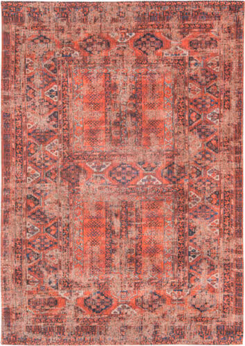 Louis De Poortere Antiquarian - Hadschlu Red Flatweave Cotton Rug Product Image
