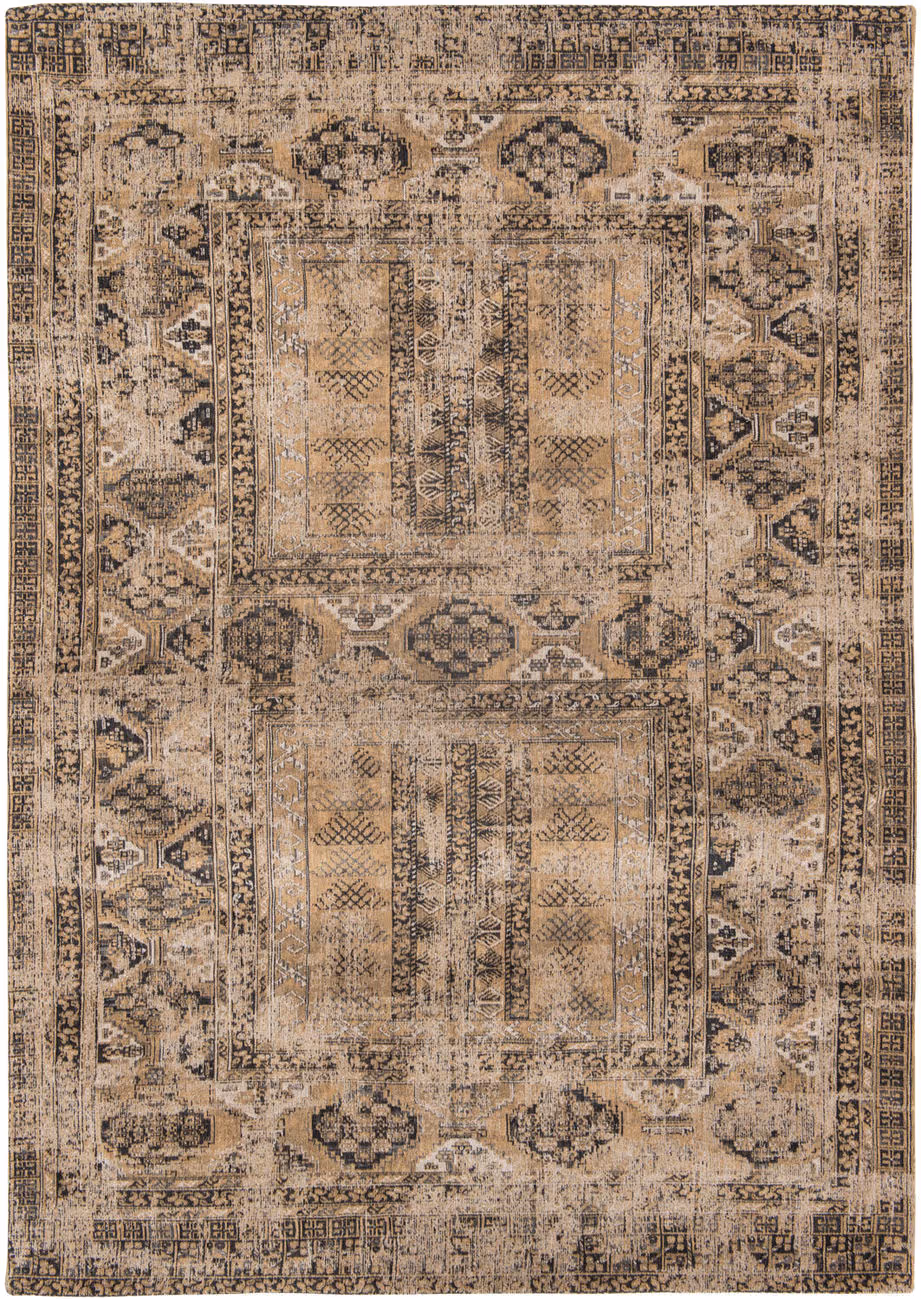 Louis De Poortere Antiquarian - Hadschlu Beige Flatweave Cotton Rug