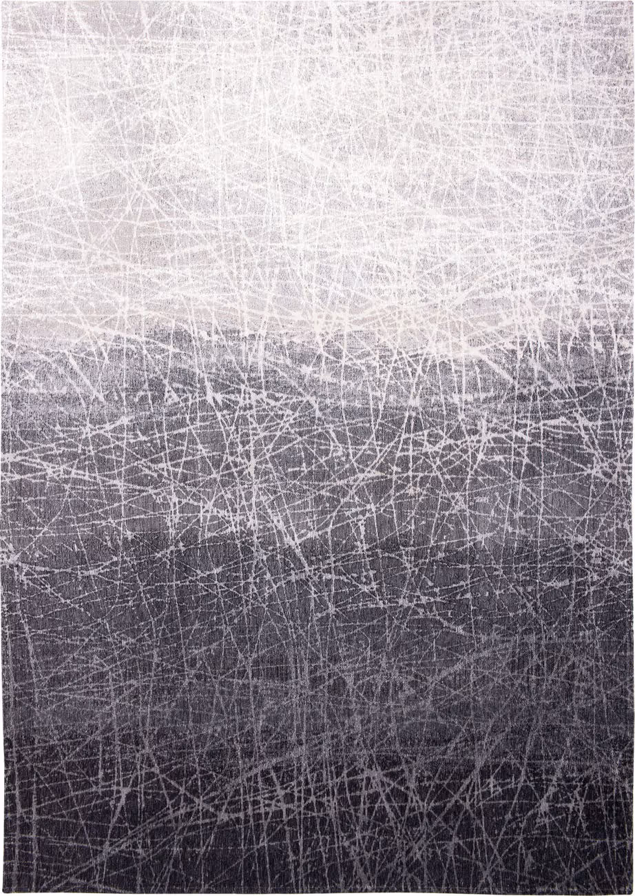 Louis De Poortere Mad Men - Fahrenheit Gray Flatweave Cotton Rug