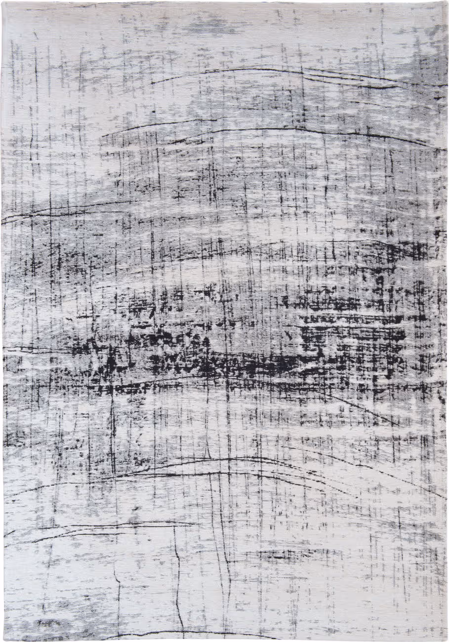 Louis De Poortere Mad Men - Griff Gray Flatweave Cotton Rug