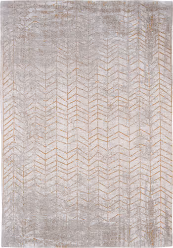 Louis De Poortere Mad Men - Jacob's Ladder Gray Flatweave Cotton Rug Product Image
