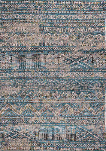 Louis De Poortere Antiquarian - Kilim Blue Flatweave Cotton Rug Product Image