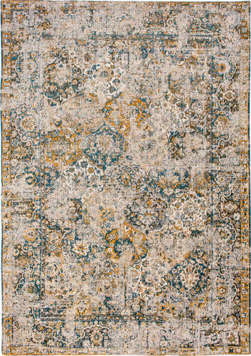 Louis De Poortere Antiquarian - Bakhtiari Multi-Colored Flatweave Cotton Rug Product Image