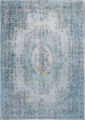 Louis De Poortere Palazzo - Da Mosto Blue Flatweave Cotton Rug Product Image