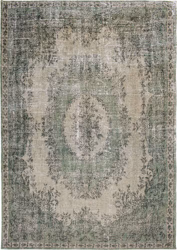 Louis De Poortere Palazzo - Da Mosto Green Flatweave Cotton Rug Product Image