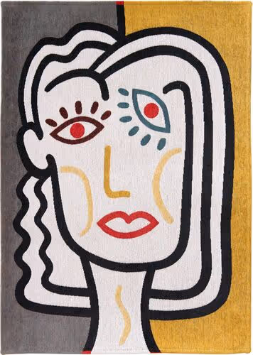 Louis De Poortere Gallery - Dora Multi-Colored Flatweave Cotton Rug Product Image