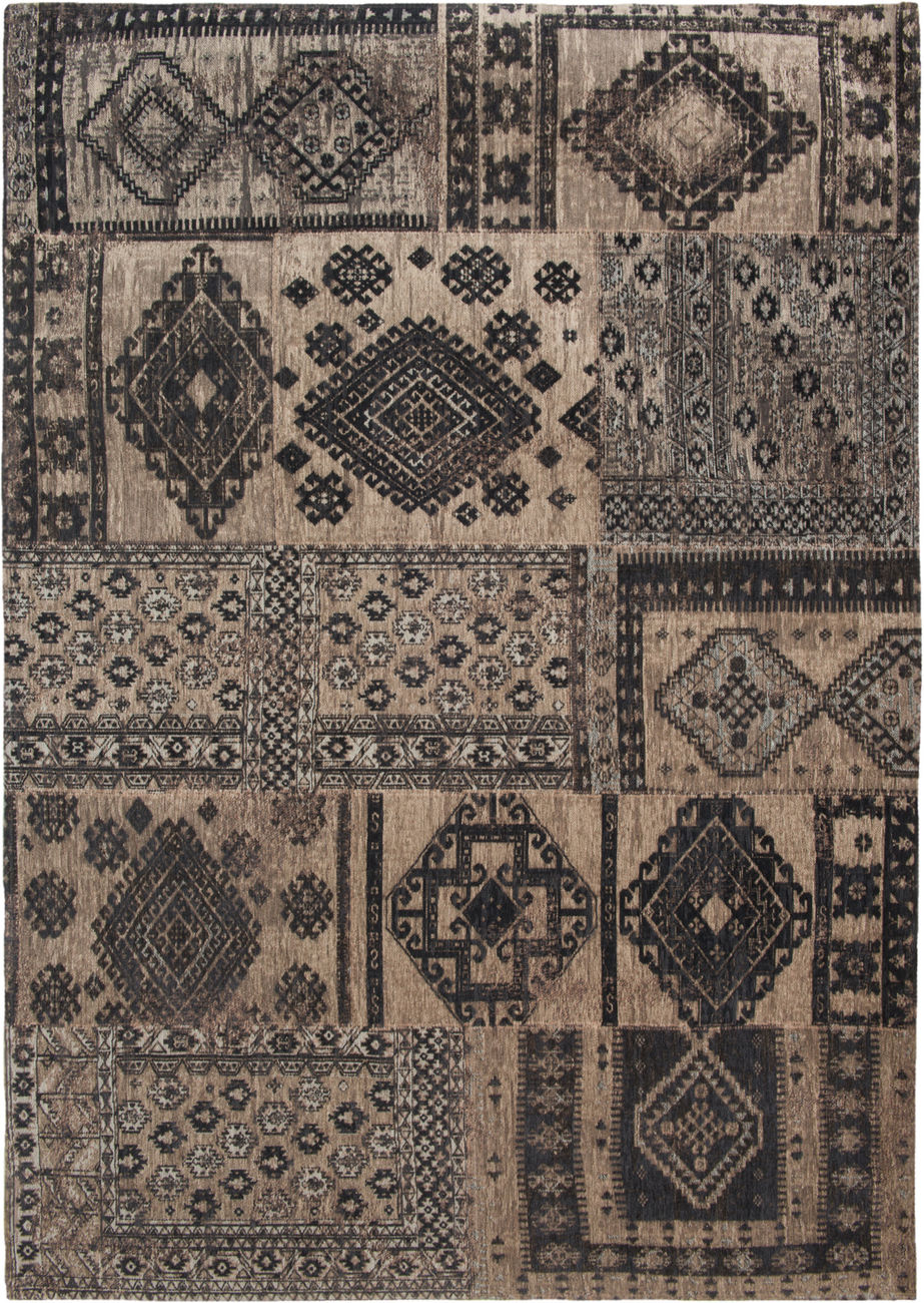 Louis De Poortere Brown Cotton Wool Rug from the Louis De Poortere Rugs