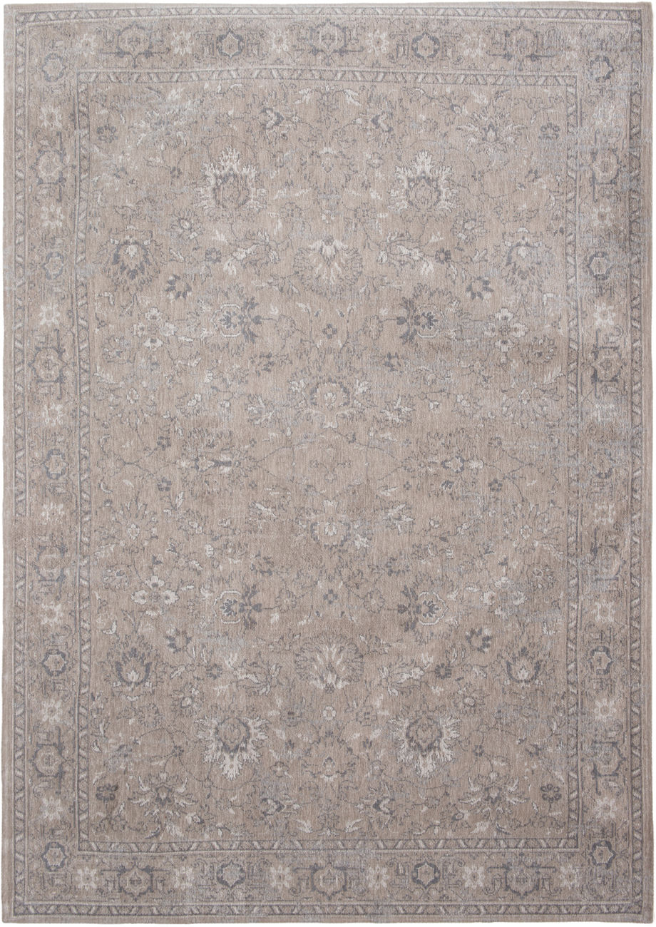 Louis De Poortere Beige Cotton Wool Rug from the Louis De Poortere Rugs
