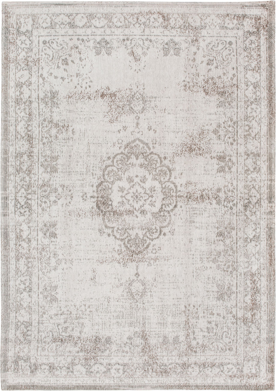 Louis De Poortere White Cotton Rug from the Louis De Poortere Rugs