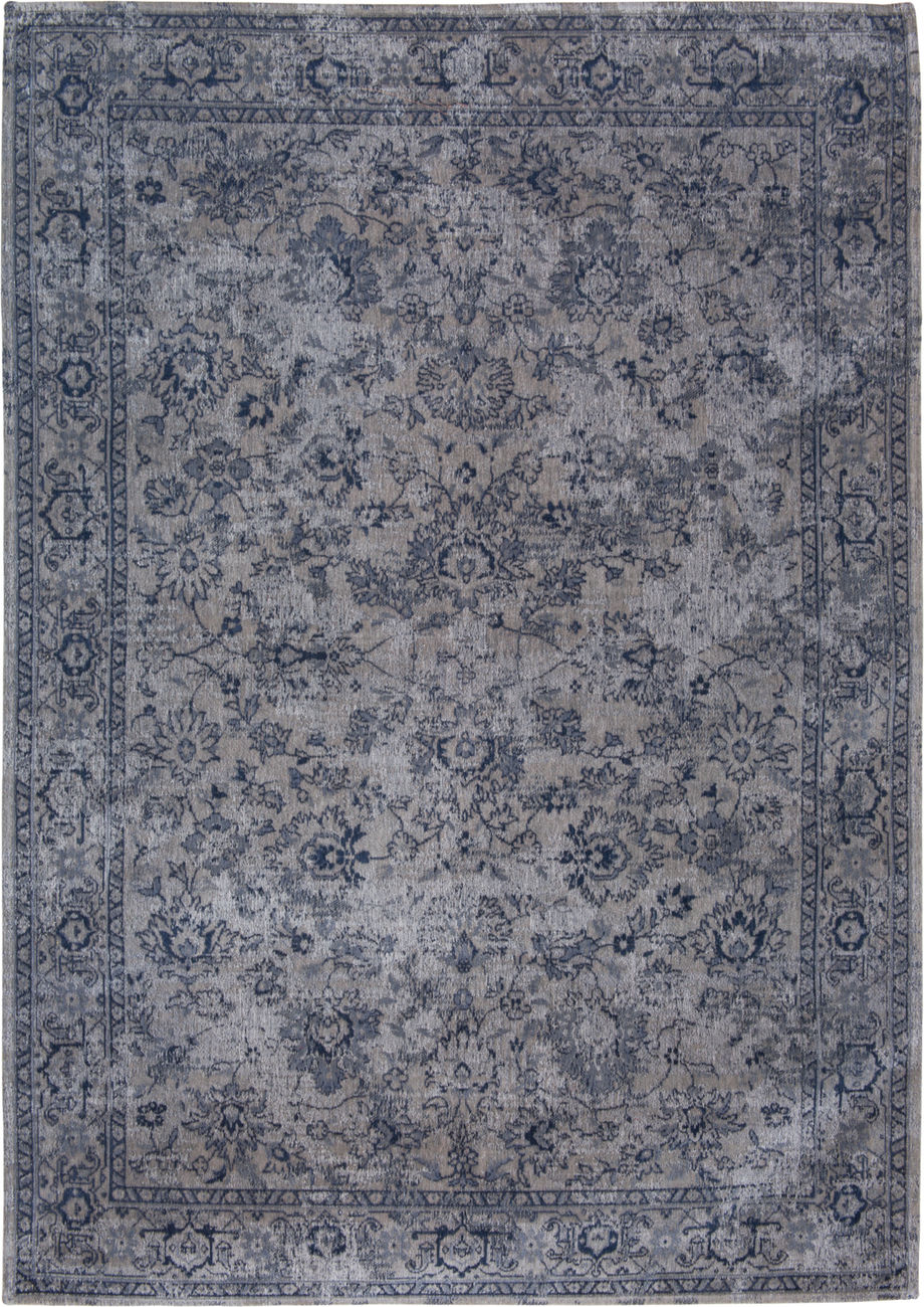 Louis De Poortere Blue Cotton Rug 3 from the Louis De Poortere Rugs