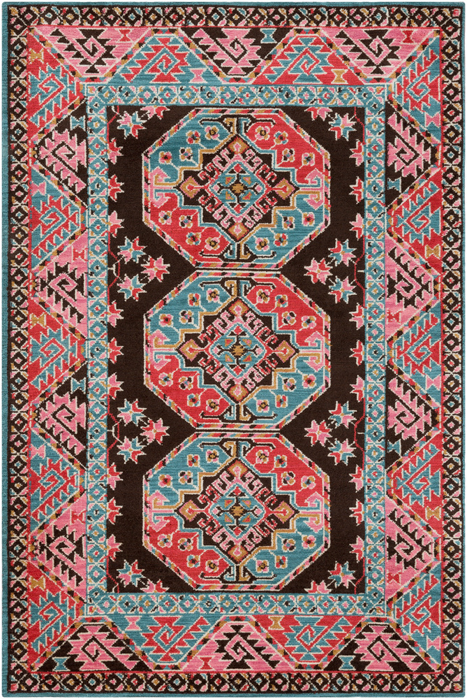 Surya Arabia Rugs Bright Pink 8'11 x 12' 