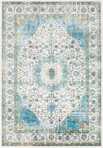 Surya Aberdine ABE-8004 Aqua Traditional Synthetic Rug Product Image